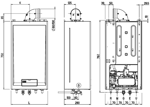 размеры FORMAT DGT 25-30 BF FORMAT DGT 25-30 BF