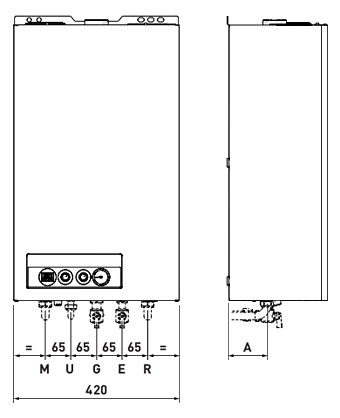 Гидравлические подключения